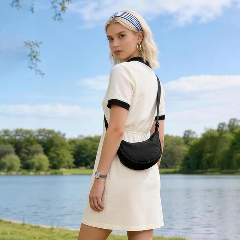 Crossbody Sling Bag adult,Small Shoulder Bag for Women and Men,Lightweight Travel Sling Bag with Adjustable Strap in Saudi Arabia