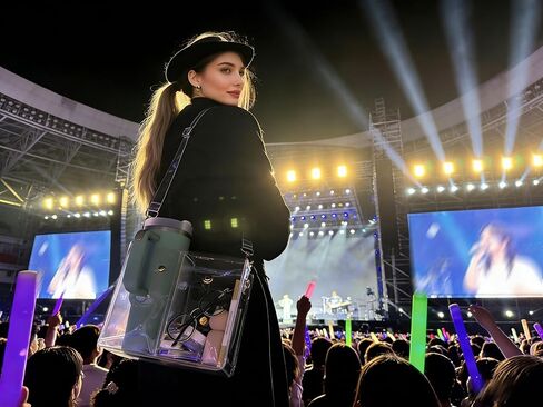 Clear Bag for Stadium Events – Stanley Bag, Water Bottle Holder with Strap, Purse with Water Bottle Pocket, Clear Crossbody Bag for Concerts, Sports & Travel in Saudi Arabia