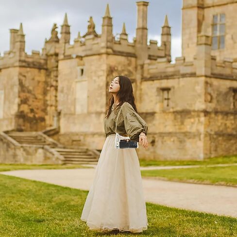 Clear Purse for Women, for Women Stadium Approved, Clear Crossbody Bag with Zipper Closure Transparent Purse for Concert Sports in Kuwait