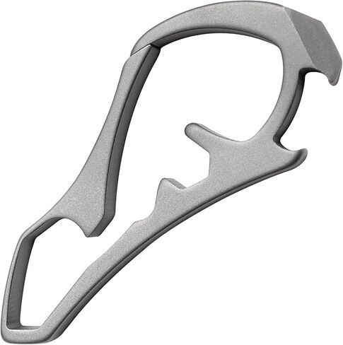 WARHERO Titanium Alloy Keychain Minimalist Key Holder Bottle Opener Prying Can EDC Tools in Kuwait