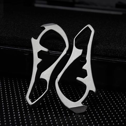 WARHERO Titanium Alloy Keychain Minimalist Key Holder Bottle Opener Prying Can EDC Tools in Kuwait