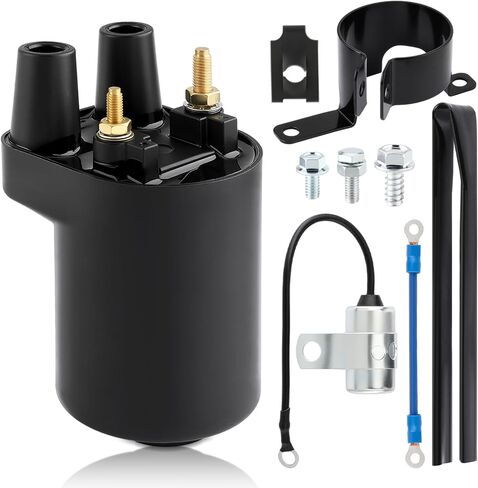 AUTOKAY 166-0772 Ignition Coil Fits for Onan Points Models BF BFA BG BGA BGE B43E B43G B43M B43 B48 B48G CCK CCKA CCKB NHA NHB NHC NHE NHP N52M for P218G P220G P224G Engine Re#166-0820 HE166-0761 in Saudi Arabia