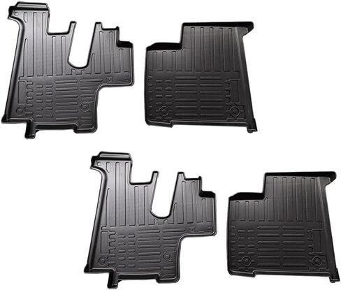 Mytee Products Black Heavy Duty Truck Floor Mat Compatible with Kenworth T440(2011-2021), T470(2011-2021), T600(2006-2007), T660(2007-2017), T800(2006-2021), W900(2006-2021) - TVP, 2-Pcs Set in Saudi Arabia