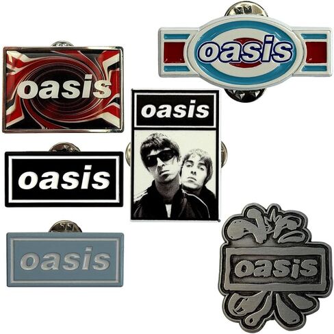 Oasis Band Logo Pin Badge Gift Set in Saudi Arabia