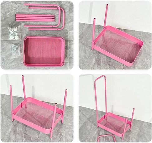 Baby Diaper Caddy Organizer Cart - Multifunction 3 Tier Rolling Cart Lightweight Utility Baby Essentials for Nursery Storage Mobile Utility Cart for Nursery, Kitchen, Bathroom, Craft Room (Yellow) in Saudi Arabia