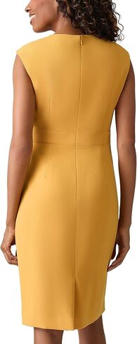 Kasper Women's Kasper Plus-Size Cap Sleeve Sheath Dress with Seamed Waist Detail in Saudi Arabia