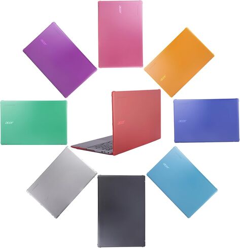 mCover Case ONLY Compatible for 2024-2025 15.6" Acer ChromeBook Plus 515 CBE595-2 Series Notebook Computer (NOT Fitting Any Other Acer Models) (Red) in Saudi Arabia