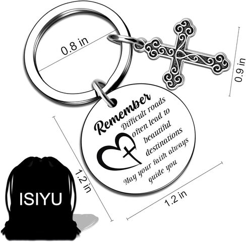 Inspirational gifts for women Religious Inspirational Stainless Steel Christian Gift with Uplifting Quote,Graduation Gifts for Women/Men, Religious Travel Keepsake for Difficult Times in Saudi Arabia