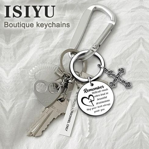 Inspirational gifts for women Religious Inspirational Stainless Steel Christian Gift with Uplifting Quote,Graduation Gifts for Women/Men, Religious Travel Keepsake for Difficult Times in Saudi Arabia