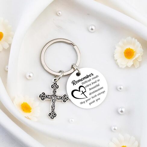 Inspirational gifts for women Religious Inspirational Stainless Steel Christian Gift with Uplifting Quote,Graduation Gifts for Women/Men, Religious Travel Keepsake for Difficult Times in Saudi Arabia
