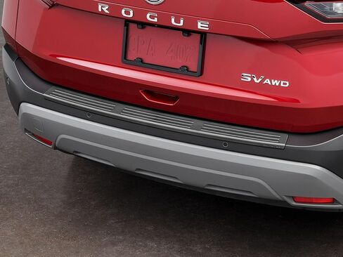 WeatherTech Custom BumperTopper for Jaguar F-Pace, Rear Bumper Protector (BP0177), Black in Saudi Arabia
