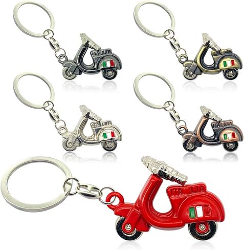 Accessories for Vespa - Fun Italian Keychains for Vespa Scooters (Multiple Colors) in Saudi Arabia