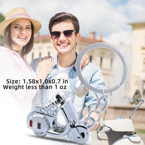 Accessories for Vespa - Fun Italian Keychains for Vespa Scooters (Multiple Colors) in Saudi Arabia