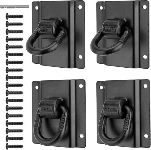 4PCS Truck Bed Tie Down Anchors Compatible with 2015-2025 Ford F150 F250 F350 and 2026 Raptor, Heavy Duty Bed Tie Downs Car Accessories Replace #FL3Z-9928408-AB & FL3Z-99000A64-B in Saudi Arabia