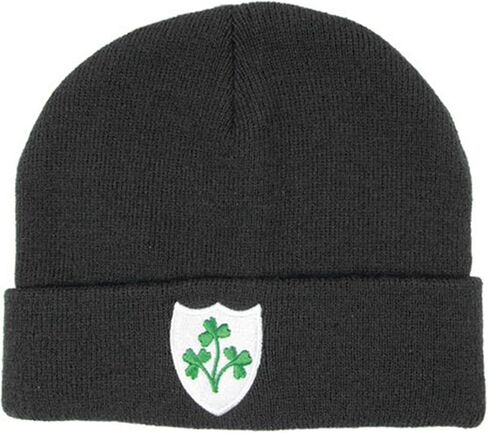 Malham Ireland Ski Hat for Men Beanie Winter Rugby Hat with Shamrock, One Size in Saudi Arabia