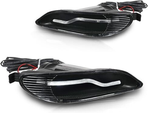 LQI Fog Lights Assembly w/Bulbs Compatible with Toyota Tacoma 2005-2011 Left & Right Front Bumper Fog Lamps Luces antiniebla, Clear Lens, 81211-AA030 in Saudi Arabia