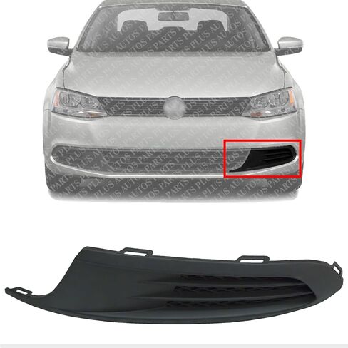 Front Fog Light Cover Left Driver Side Direct Replacement Compatible With 2011-2014 Volkswagen Jetta VW1038119 5C68536659B9 in Saudi Arabia
