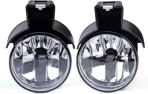 CHEDA Fog Lights Assembly Compatible with 1998 1999 2000 Dodge Durango Dakota Pickup Front Lamps Set Pair 55076793 55076792(Clear lens) in Saudi Arabia