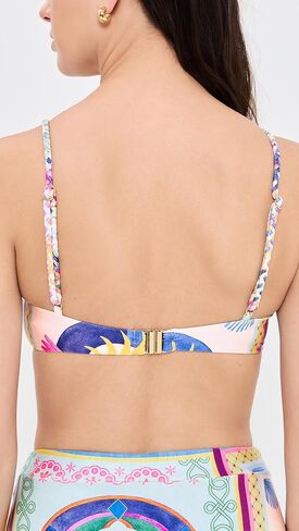 MINKPINK Women's Elysia Braid Strap Bikini Top in Saudi Arabia