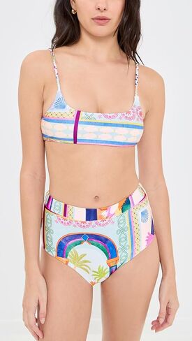 MINKPINK Women's Elysia Braid Strap Bikini Top in Saudi Arabia