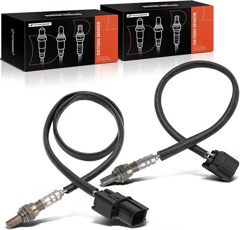 A-Premium 2-PC Set O2 Oxygen Sensor Compatible with Honda Pilot 2016-2018 & Acura MDX 2017-2020, RDX 2017-2018, TLX 2016-2020, 3.5L, Downstream Front and Rear in Saudi Arabia