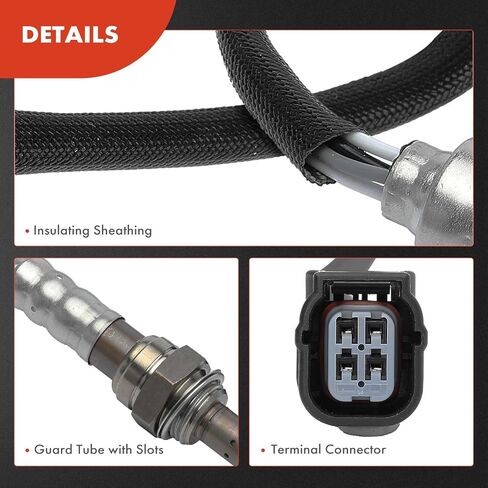 A-Premium 2-PC Set O2 Oxygen Sensor Compatible with Honda Pilot 2016-2018 & Acura MDX 2017-2020, RDX 2017-2018, TLX 2016-2020, 3.5L, Downstream Front and Rear in Saudi Arabia