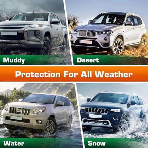 4PCS Car Mud Flaps Splash Guards Mudguards Car Mud Flaps Compatible with Nissan Navara NP300 2016 2017 2018 2019 2020 2021 2022 in Kuwait