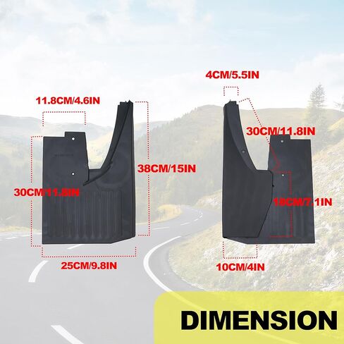 Sprinter Wheel & Tire Mud Flaps Splash Guards Mudflaps for Mercedes Dodge Sprinter 901 902 903 904 1995-2006 9018820105 9018800000 in Kuwait