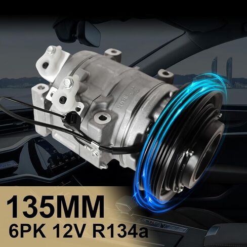 ضاغط مكيف الهواء مناسب لسيارة Honda Accord 2008-2012 3.5L, TSX 2010-2014, TL 2009-2014, RDX 2013-2015, Crosstour 2012-2015 3.5L, CO 29030C,158335, 157335 in Saudi Arabia