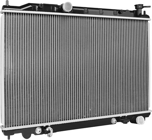 مشعاع متوافق مع 2003-2007 Murano S SE SL 3.5L V6 AT، استبدال قلب الألومنيوم # 21460CC00A مع مبرد زيت ناقل الحركة in Kuwait