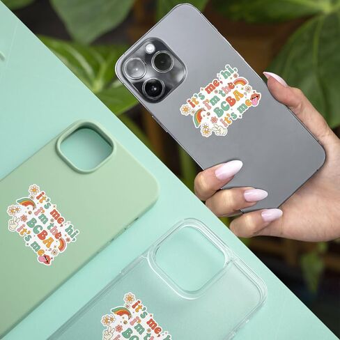 (3psc) It's Me Hi I'm The BCBA It's Me Sticker, Behavior Analyst for ABA Therapist Technician RBT BCBA Stickers 3" for Laptop Water Bottle Car Phone Helmet Window Kindle Tumbler in Saudi Arabia