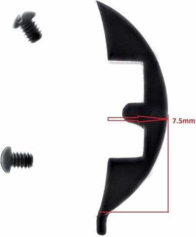 Ewatchparts Crown Guard Compatible With Panerai Watch Pam 114 372 605 44mm Or 47mm Case Black Pvd Matte in Saudi Arabia
