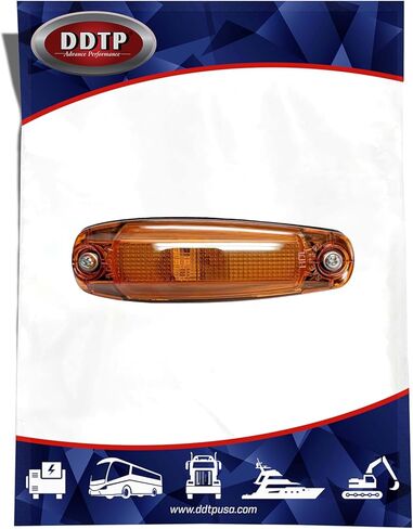 علامة LED للكابينة، كهرماني متوافق مع Freightliner Cascadia17+ بديل ما بعد البيع لتصنيع المعدات الأصلية (A66-01728-004) in Kuwait