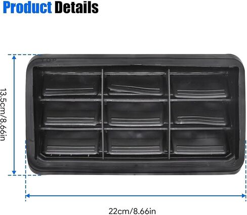 شبكة تهوية لمنفذ فتحة التهوية الخلفية متوافقة مع Jeep Wrangler JK 2007 2008 2009 2010 2011 2012 2013 2014 2015 2016 2017 2018 # 05058636AD 05058636AC 05058636AB 05058636AA in Kuwait