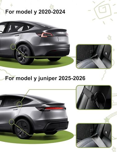 لـ 2020-2026 Tesla Model Y (يشمل العرعر) شاشة شبكية للباب الخلفي للتخييم، شبكة شاشة هاتشباك رائعة للتهوية والوقاية من البعوض لملحقات التخييم من طراز Tesla Model Y in Kuwait