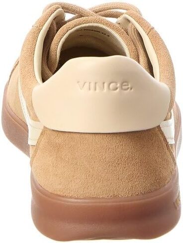 Vince Olli Suede & Leather Sneaker, 10, Brown in Kuwait