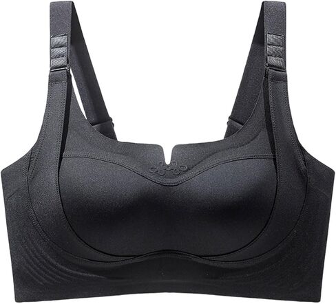 Womens Seamless Lift Bras Push Up Custom Bust Shaping Bra Full Coverage Wireless Comfy Soft Bralettes for Seniors in Saudi Arabia