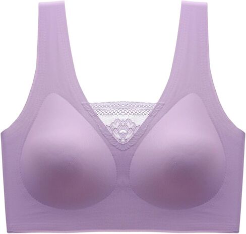 Ctreela Hatmeo Posture Correcting Bras, Hatmeo Bra for Seniors, Anti Sagging Bras Ice Silk Seamless Gathering Bras for Women in Kuwait