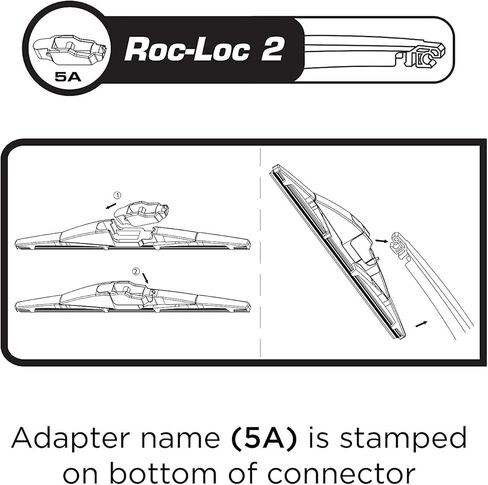 AutoTex R1-8 8" Specialty Rear Windshield Wiper Blade in Kuwait