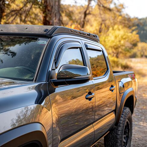 Rain Guards Side Window Visor Vent Outside Mount Fits for Toyota Tacoma Double Cab 2024 2025 in Kuwait