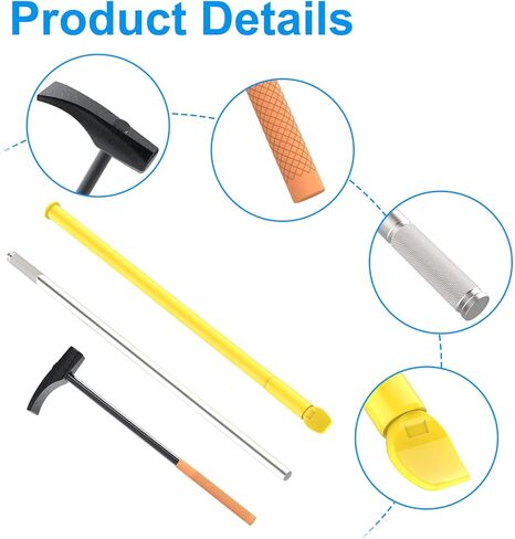 Tire Hammer Tire Bead Breaker with 46.3" Length Heavy Duty Steel Tire Bead Breaker, Tire Iron Tool for Tire Changing Tool Tire Changer Kit in Saudi Arabia