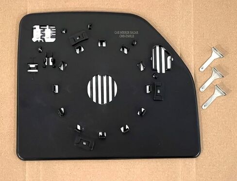 Upper Heated Flat Mirror Glass with Backing Plate for 2015-2020 Ford F150 2017-2024 Ford F250 F350 F450 F550 F600 Super Duty Driver Side View Left LH in Saudi Arabia
