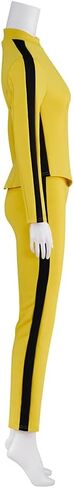 Kill Bill Costume Women Beatrix Kiddo Cosplay Yellow Jacket Pants Track Suit Kung Fu Halloween Outfit in Kuwait