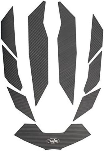 مجموعة حصيرة الجر BlackTip Jetsports متوافقة مع Sea-Doo Spark 3-UP HO 3 Seater 2014-2018 لوحة ماسية سوداء in Kuwait