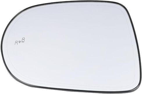 Right Passenger Side Mirror Glass w/Power Heated & Blind Spot Compatible with Lexus RX350 2010 2011 2012 2013 2014 2015 RX450h 2010-2015 Rear View Mirror Glass in Saudi Arabia