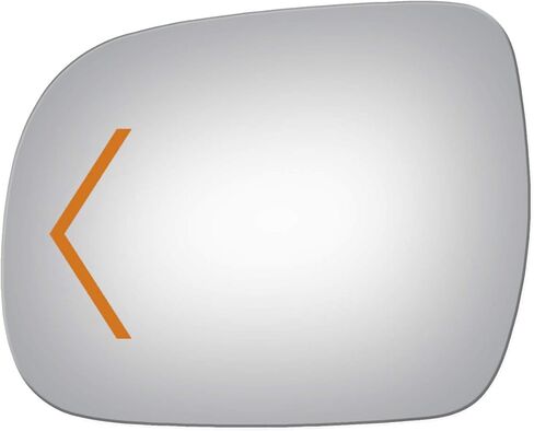 Burco 4314S Driver Side Power Replacement Mirror Glass with Lasered Holes to use with Factory Turn Signal Indicator for 2006-2010 TOYOTA SIENNA in Saudi Arabia