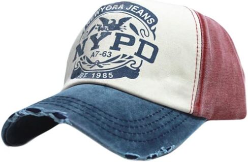 WITHMOONS Vintage Baseball Cap Distressed Washed Cotton Embroidery Dad Hat YZ10142 in Saudi Arabia