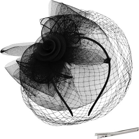 قبعة ديربي عصابة رأس من فاسيناتورز للنساء لحفلات الشاي وإكسسوارات الشعر الكلاسيكية للنساء in Kuwait