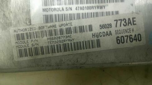Engine ECM Control Module 5.7L Fits 03 Compatible with Dodge 2500 Pickup P56028773AE 56028773AE in Saudi Arabia