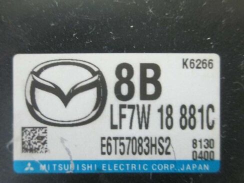 Engine ECM Control Module 2.0L Fits 08-09 Compatible with Mazda 3 LF7W 18 881C LF7W18881C in Saudi Arabia